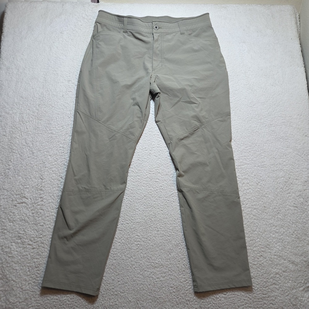 Kuhl Deceptr Pants Mens 38x31 Gray Nylon Stretch Hiking Travel Outdoor Techwear